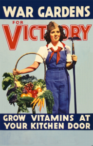 Victory gardens are a great example of survivalists and preppers in history