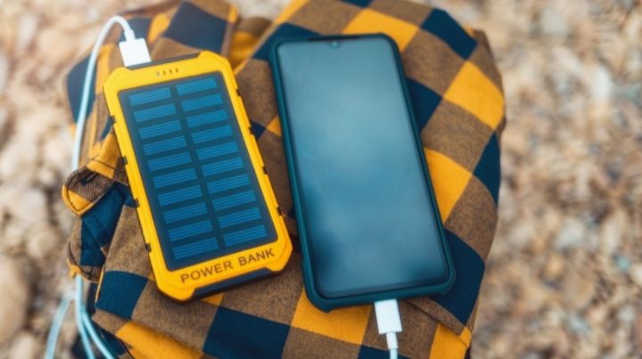 A solar charger can be a huge help in an emergency