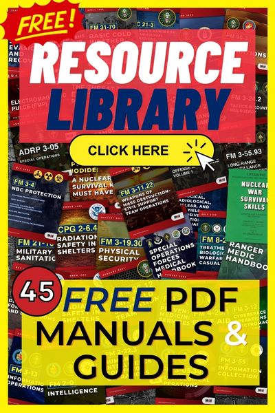 Mind4Survival Free Resources Library of 45 PDF Manuals & Guides Ad