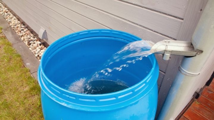 Avoid UV exposure when storing water outdoors