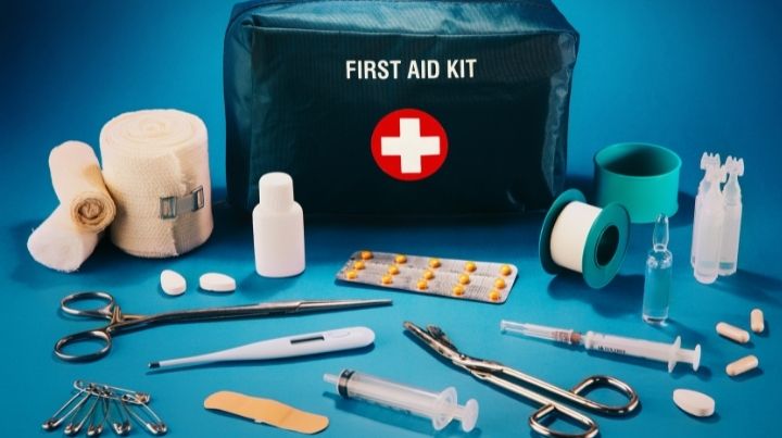 Medical supplies are a must have for any preparedness kit.