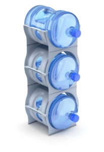 Keep two cases of water on hand for emergencies