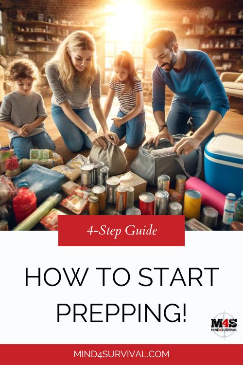 Prepping Made Easy! How to Start Prepping (4-Step Guide)