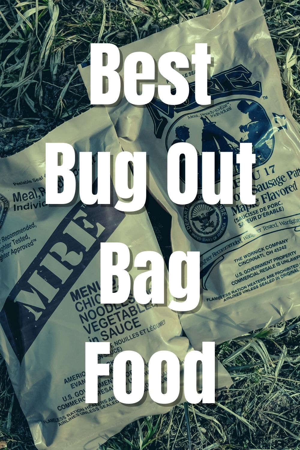 25 Best Bug Out Bag Food Items for Survival & Emergencies