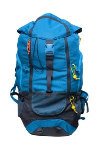 Keep a waterproof backpack for transporting supplies