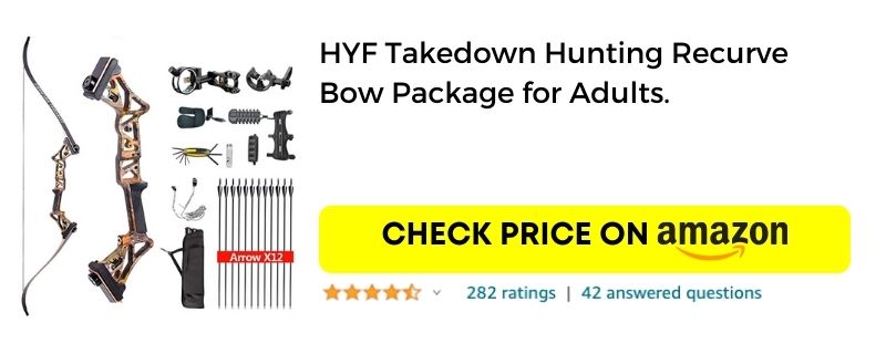 HYF Takedown Hunting Recurve Bow