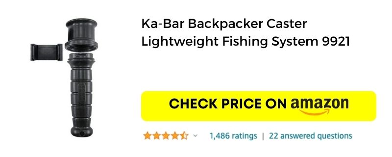Ka-Bar Backpacker Caster Lightweight Fishing System 9921