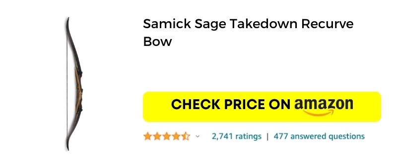 Samick Sage Takedown Recurve Bow