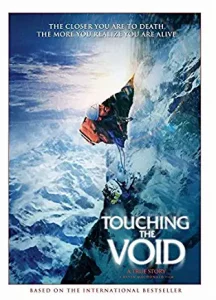 Don't miss the suspenseful survival movie, Touching The Void