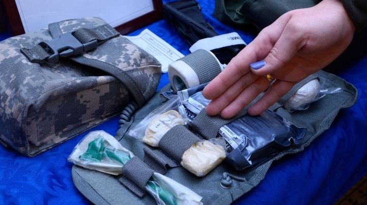 A trauma medical kit is a great item to keep at home or in your vehicle