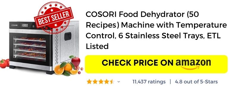 COSORI Food Dehydrator (50 Recipes)