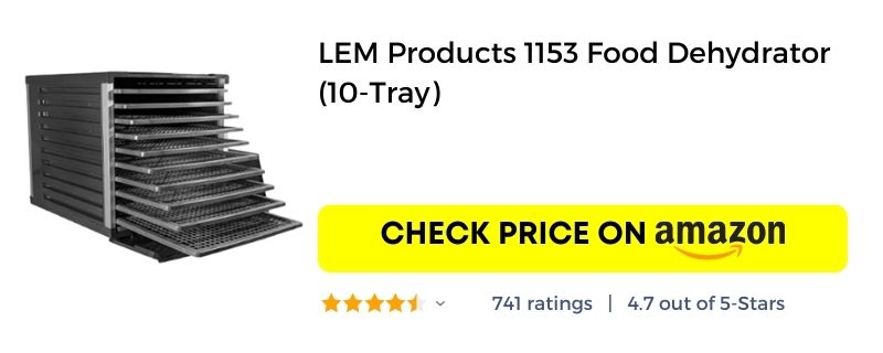 LEM Products 1153 Food Dehydrator Amazon link