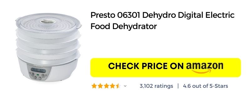 Presto 06301 Dehydro Digital Electric Food Dehydrator Amazon link