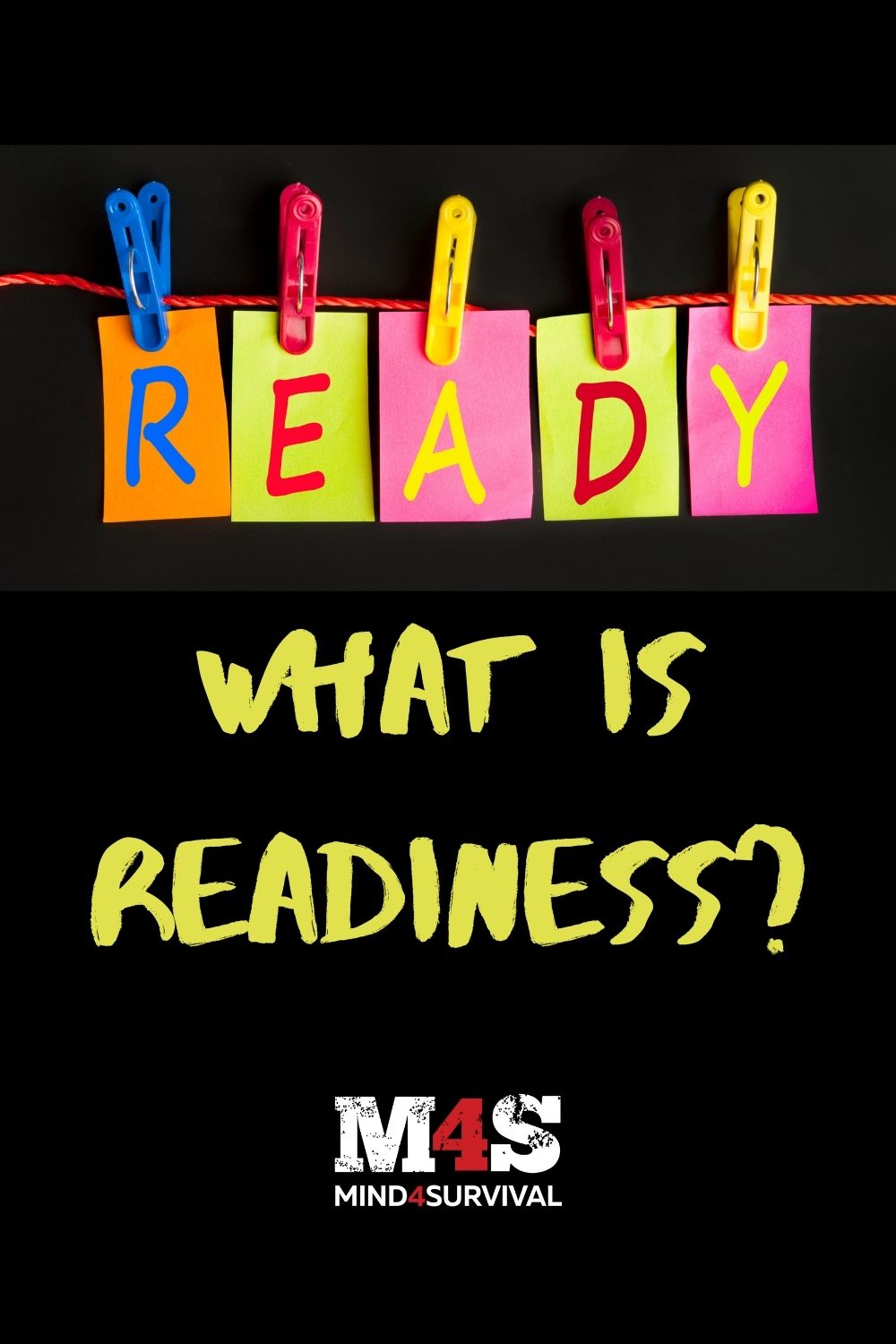 What Is Readiness? A Calm, Rational, Prepared State of Mind
