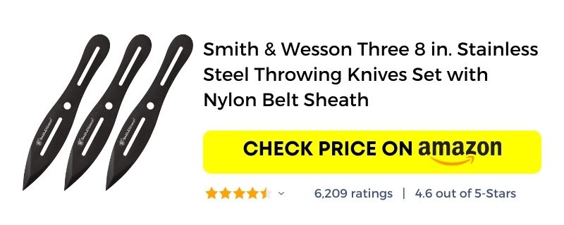 Smith Wesson Throwing Knives Set Amazon link