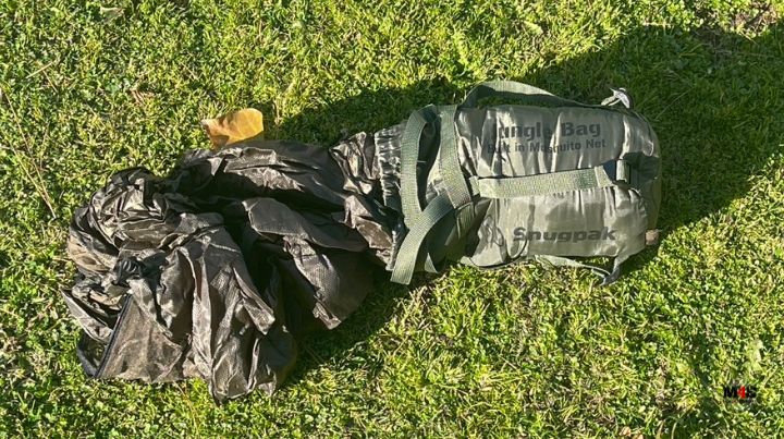 Snugpak patrol bag deployed