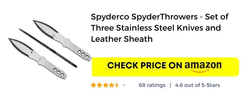 Spyderco SpyderThrowers Amazon link