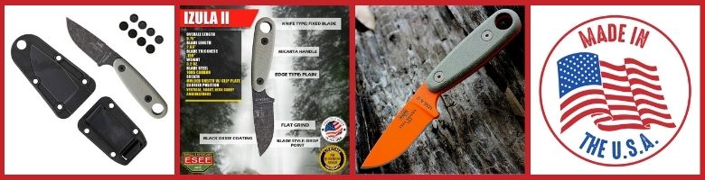 ESEE Knives Izula-IIn. Amazon link