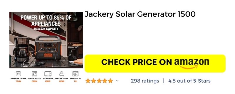 Jackery Solar Generator 1500 Amazon link