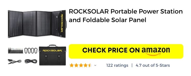 ROCKSOLAR Portable Power Station Amazon link