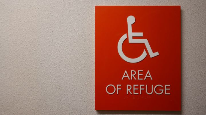 Disabled persons area of refuge