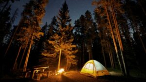 Camping is a great way to practice survival skills