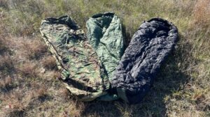 Modular Military Sleep System on the ground