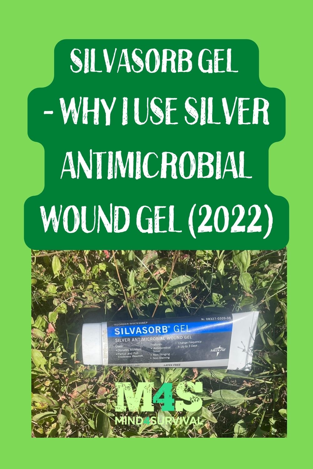 Silvasorb Gel - Why I Use Silver Antimicrobial Wound Gel (2022)