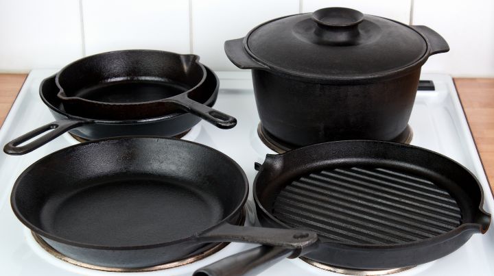 Find cast iron items cheap at thrift stores