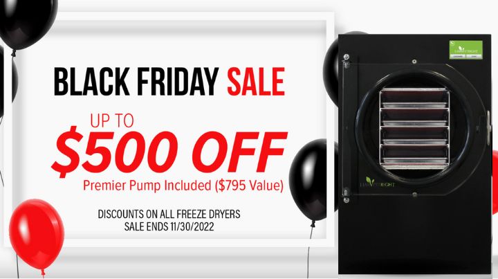 Harvest Right Freeze Dryer Black Friday Sale