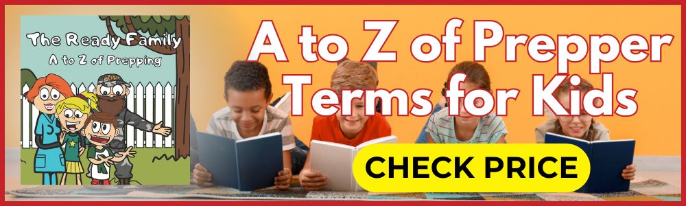 A to Z of book prepper terms for kids