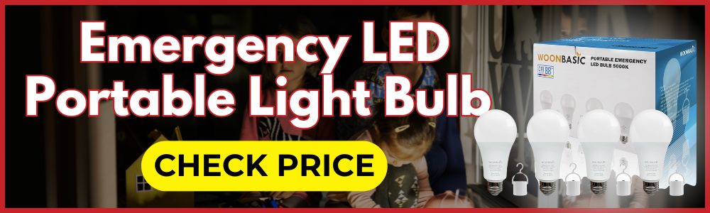 Emergency LED Portable Light Bulb