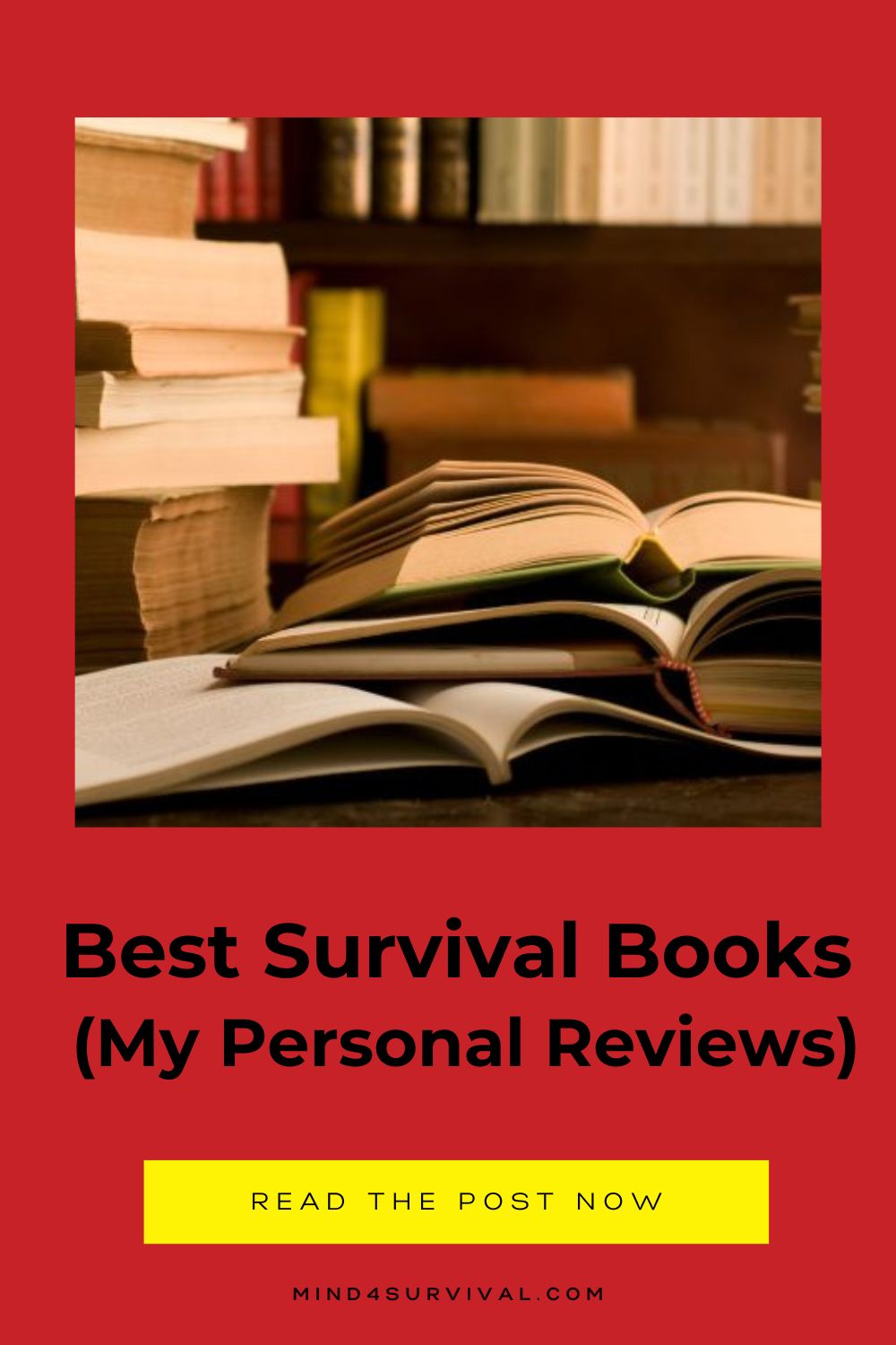 **Best Survival Books** (My Personal Survival Book Reviews)