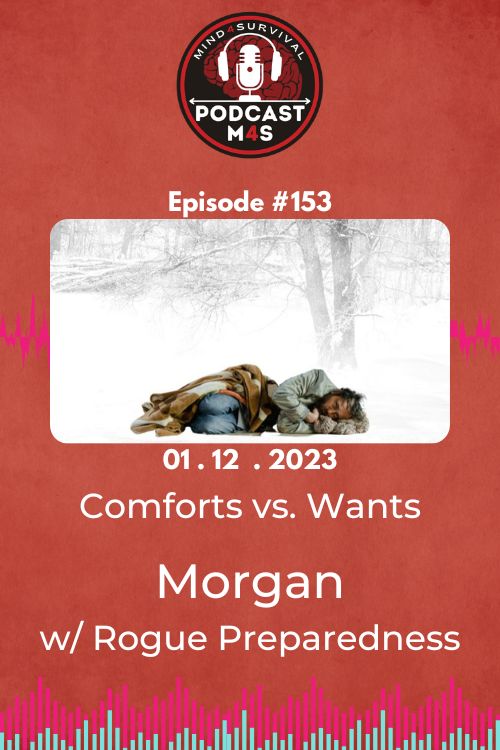153: Family Prepping: Comforts vs. Wants with Morgan