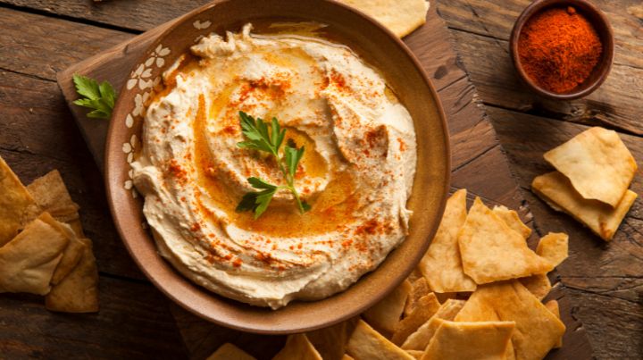 Plate of Hummus