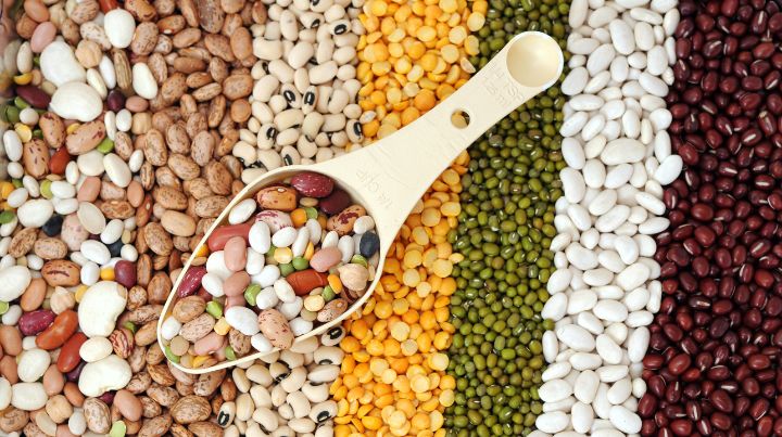 Table of beans for National Bean Day