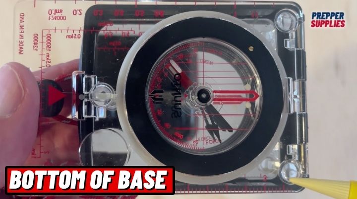 MC-2 Compass bottom of base