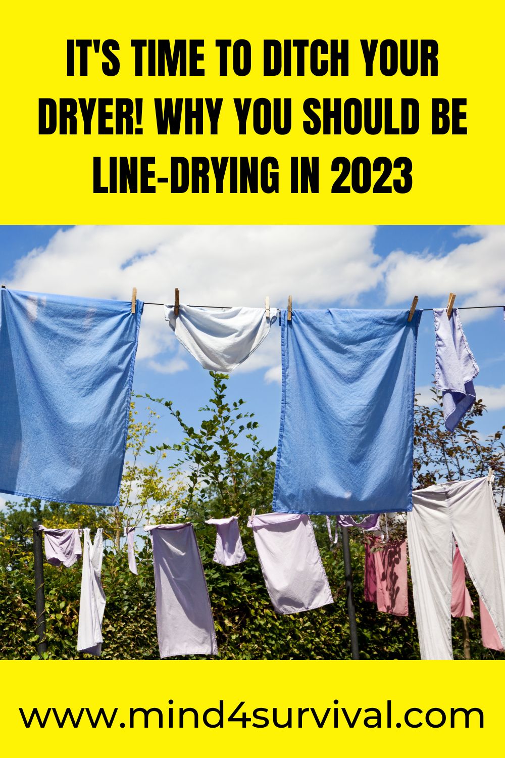 It\'s Time To Ditch Your Dryer! Why You Should Be Line-Drying