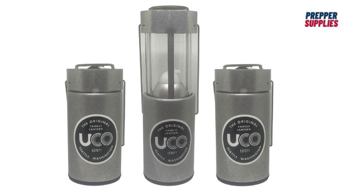 3 UCO Candle Lanterns