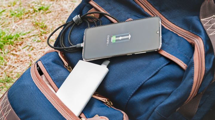 Keep a power bank so you can recharge your cellphones