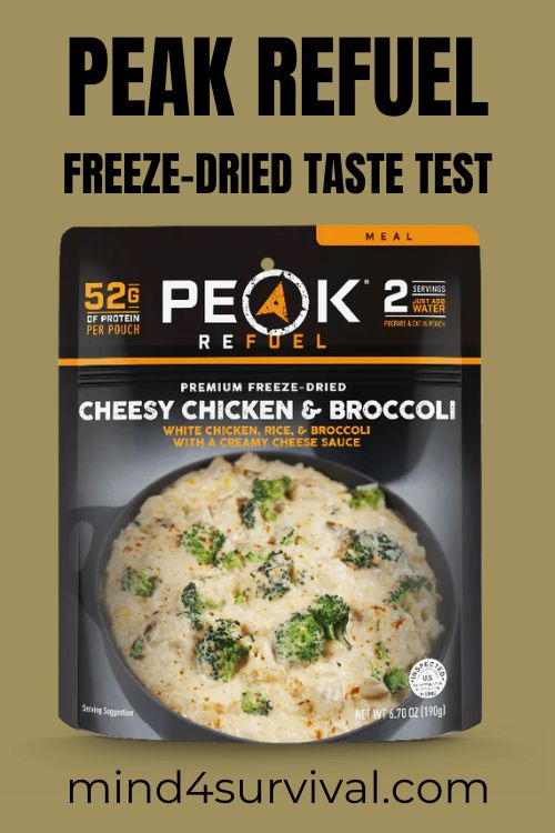 Peak Refuel: Freeze-Dried Taste Test
