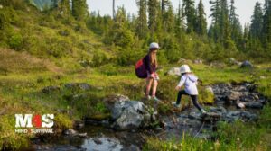 There are tons of survival skills children can learn while camping