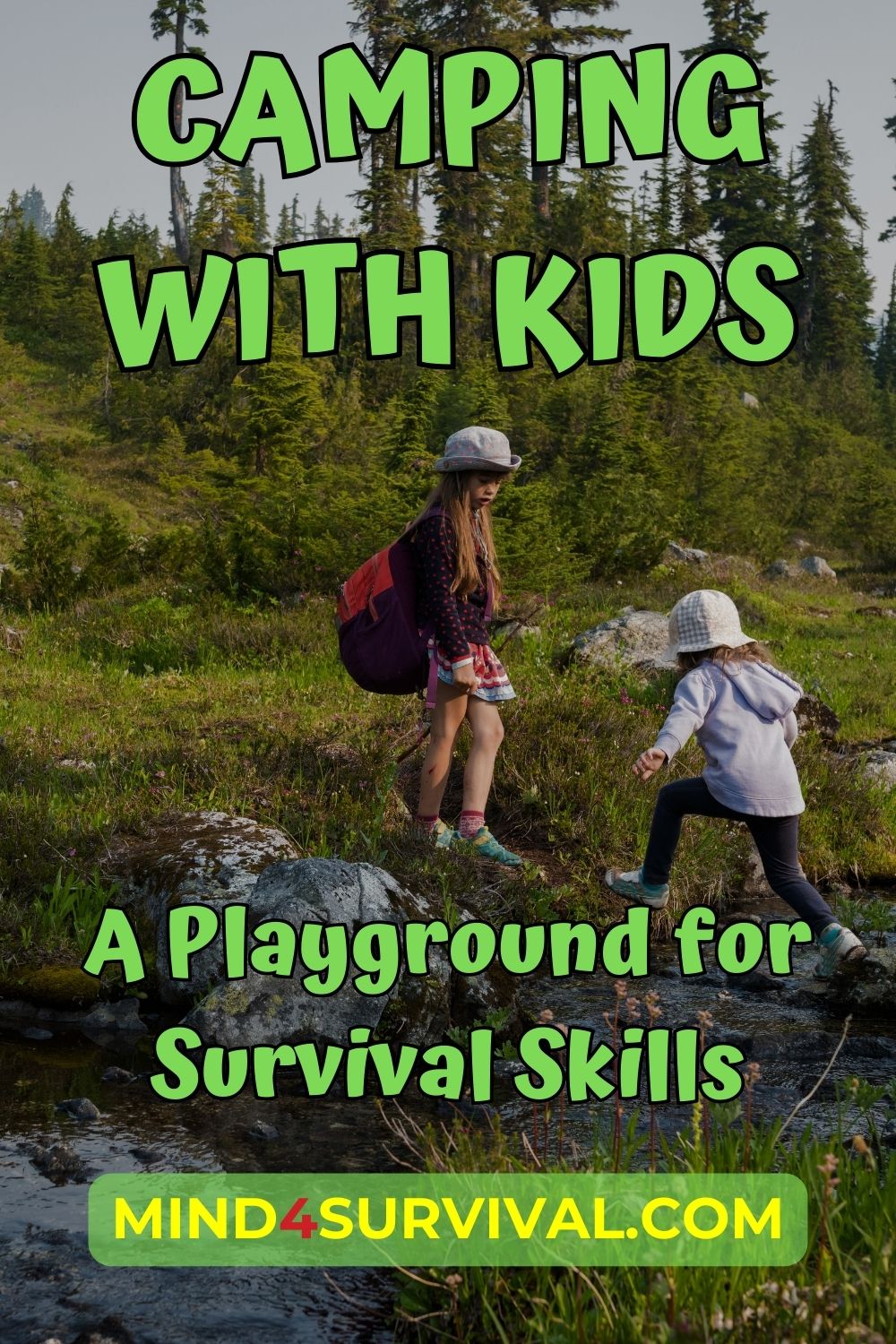Camping with Kids: A Playground for Survival Skills