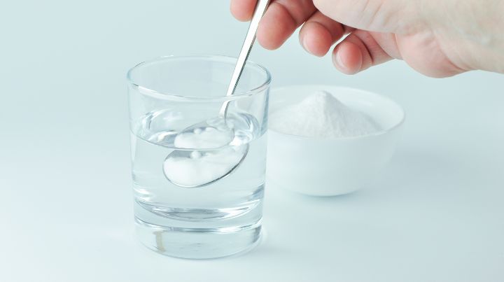 Baking soda can be used for heartburn relief