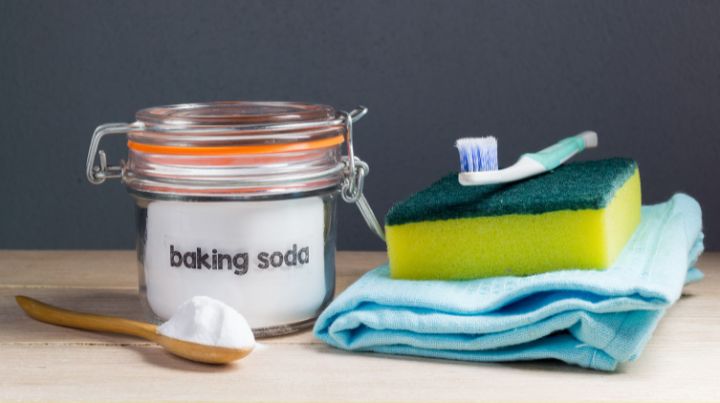 Baking soda makes a wonderful alternative to chemical cleaning items