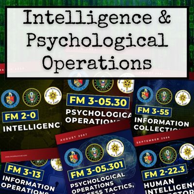 Intelligence and Psy-Ops Manuals