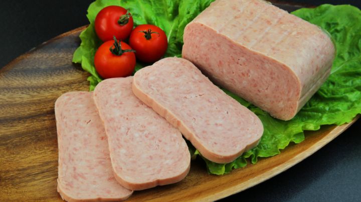 Spam on a plater