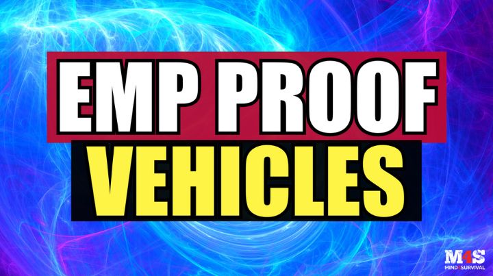 An EMP Wave with the text "EMP Proof Vehicles"