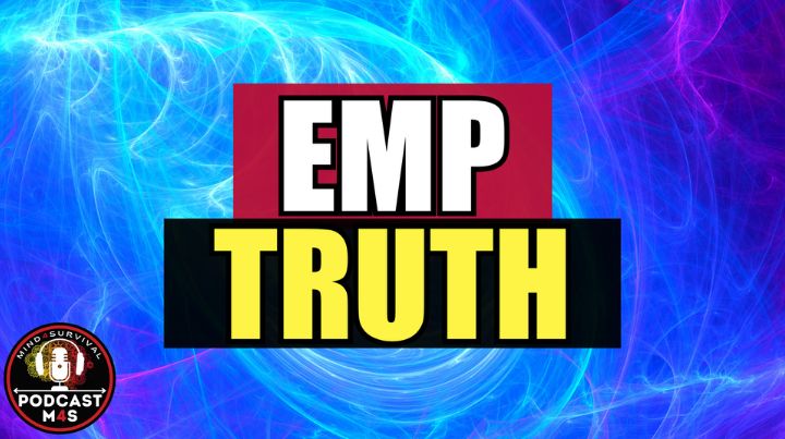 An EMP energy wave with the words EMP Truth overlayed
