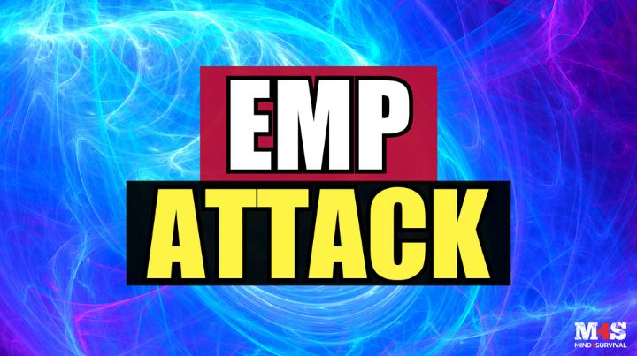 An EMP Wave with the text "EMP Attack"